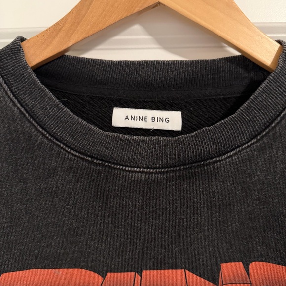 Anine Bing Vintage Eagle Graphic Sweatshirt - Picture 4 of 7